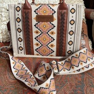 Wrangler Montana west western style purse/tote/handbag